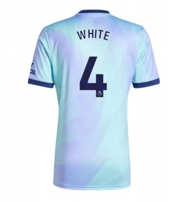 Arsenal Ben White #4 Tercera Equipación 2024-25 Manga Corta